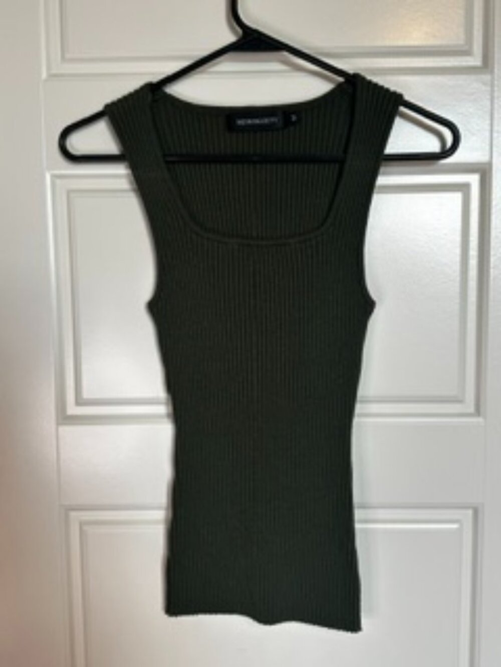 Sweater Type Tank Top Merokeety